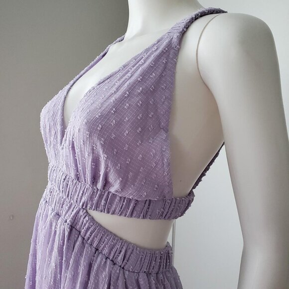 asos lilac sleeveless maxi dress - Picture 5 of 6